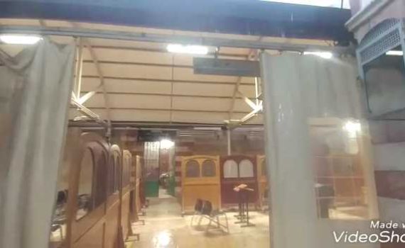 צפו בביזיון: כך נראה אולם התפילה במערת המכפלה