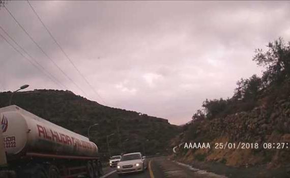 יומיים אחרי הטרגדיה: צפו בכמעט אסון נוסף בשומרון