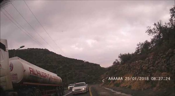 יומיים אחרי הטרגדיה: צפו בכמעט אסון נוסף בשומרון