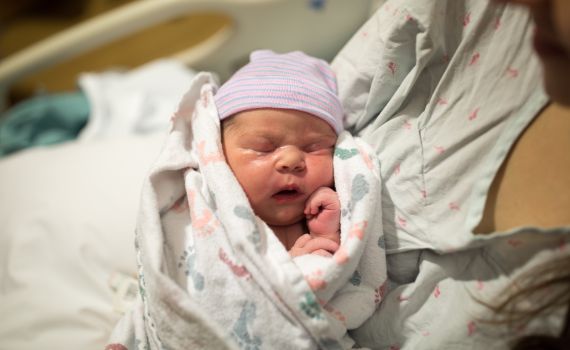 שנת 2017: מספר שיא של לידות במרכז הרפואי הדסה