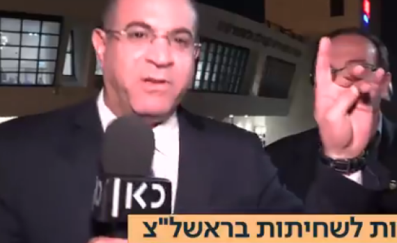 בשידור חי•מבוכה ב'כאן 11': 'תשאל את זה אחר כך". צפו