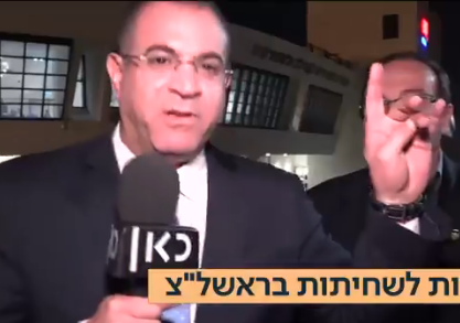 בשידור חי•מבוכה ב'כאן 11': 'תשאל את זה אחר כך". צפו