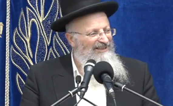 צפו: שיעורו השבועי של הרב שמואל אליהו