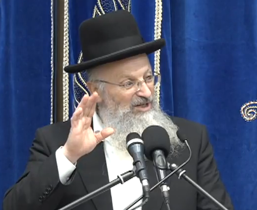 צפו: שיעורו השבועי של הרב שמואל אליהו