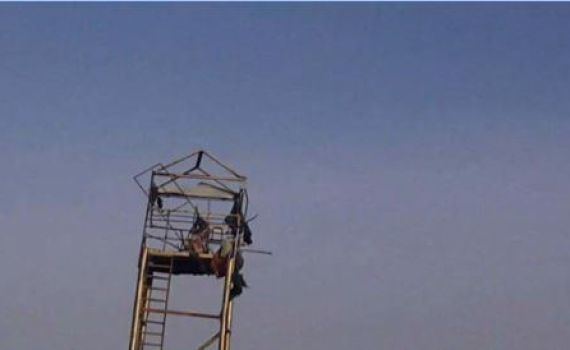 צה"ל נטרל מטען חבלה שהוסתר בדגל פלסטין