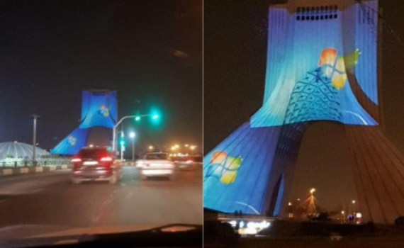 במקום מיצג אור: הטעות המביכה ששיגעה את איראן