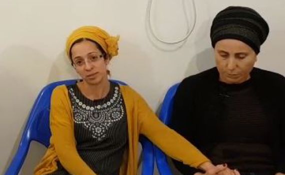 האלמנה מרים בן גל במסר של חיזוק