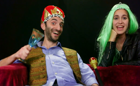 תחפושות ויין: יונינה במשאפ לא שיגרתי• צפו