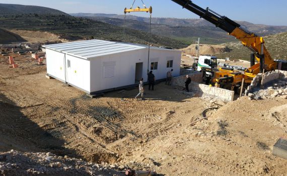 שהחיינו: קראווילה ראשונה הונחה ביישוב 'עמיחי'