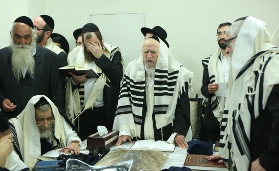 הרב שמואל אוירבך זצ"ל תמים הלב; הרב אבינר סופד