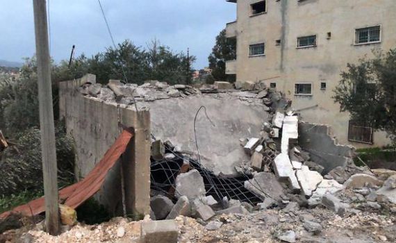 תיעוד מיוחד: זה המקום בו הסתתר וחוסל המחבל. צפו