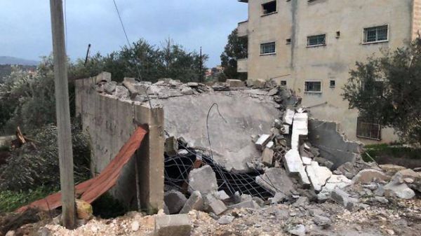 תיעוד מיוחד: זה המקום בו הסתתר וחוסל המחבל. צפו