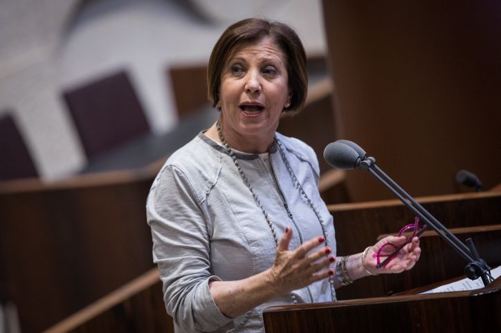 ברוב של 60: ‏ניצחון לזהבה גלאון על ראשות מרצ