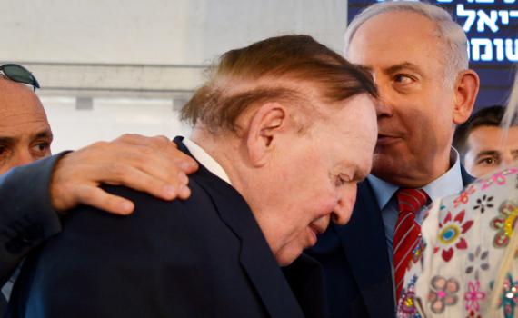 האזינו: אדלסון מסרב לאחל לנתניהו "לצאת נקי" מהחקירות