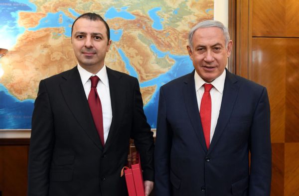 נתניהו נפגש עם ראש הקונגרס הבינלאומי של היהודים ההרריים