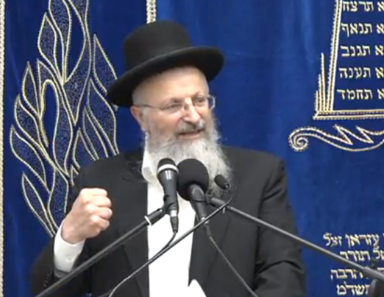 צפו: שיעורו השבועי של הרב שמואל אליהו