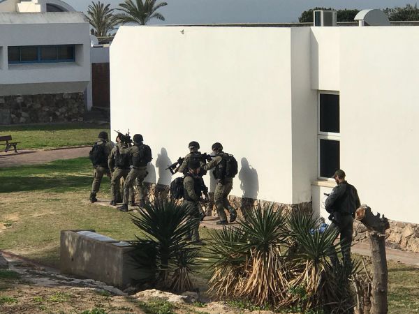 צפו: כך נראה תרגיל פתע של המשטרה בדרום