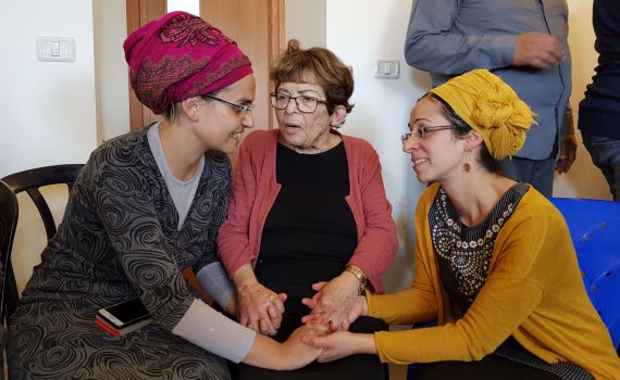 גורל משותף: יעל שבח הגיעה לחזק את מרים בן גל