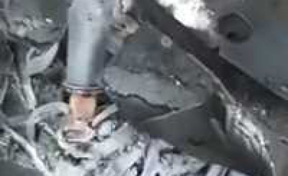 צפו שרידי טילי הנ"מ ששוגרו לעבר מטוסינו