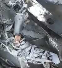 צפו שרידי טילי הנ"מ ששוגרו לעבר מטוסינו