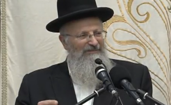 צפו: שיעורו השבועי של הרב שמואל אליהו