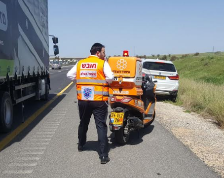 החובש בזירת התאונה- חבר הכנסת. צפו