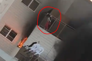 הפעוטה שנהרגה בשריפה הובאה למנוחות