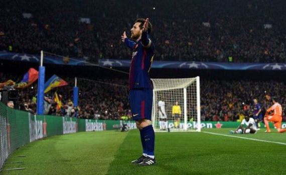 ליגת האלופות: מסי הוכיח שהוא הכוכב של ברצלונה