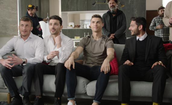 הליהוק הבא? ה'שבאבניקים' נפגשו עם רונאלדו לצילומים