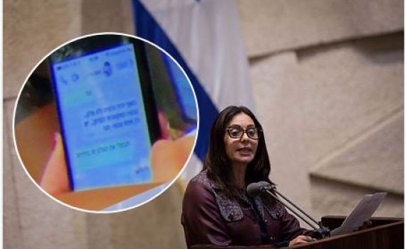 רגב נתפסה בעדשה: ״תבטלו את המלון, יש בחירות״