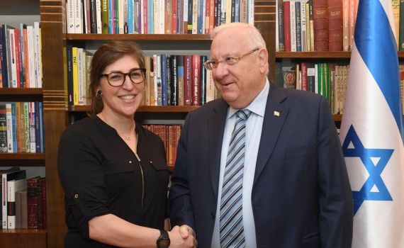 "גדלתי בתודעה ציונית": הכוכבת ההוליוודית בביקור מפתיע