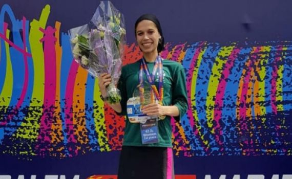 כבוד: אם דתייה לחמישה זכתה במרתון ירושלים