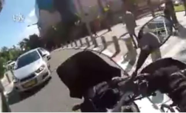  תיעוד: מרדף משטרתי אחר רוכב אופנוע ללא רישיון