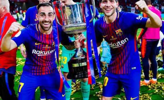 ברצלונה זכתה בגביע, מסי שבר שיא חדש. צפו