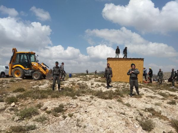 מג"ב הרסו מבנים בשומרון; שני קטינים נעצרו