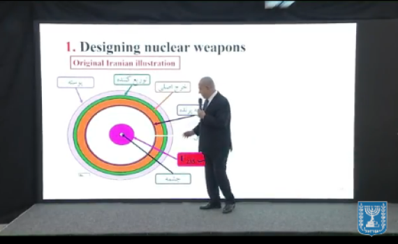 נתניהו חשף: בידינו התיקים הסודיים של הגרעין האיראני