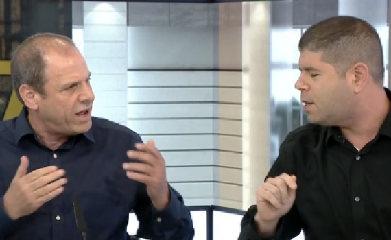 המנחה קטעה את העימות שיצא משליטה. צפו