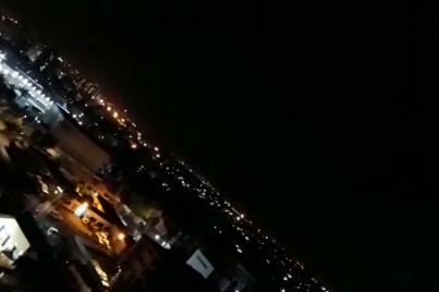 תיעוד מקומם: במהלך הצפירה- מופע זיקוקים. צפו