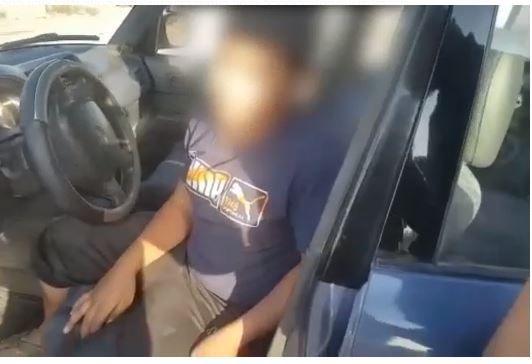 נהג בן 14 עוכב בדרום; "נסעתי לקנות חלב". צפו