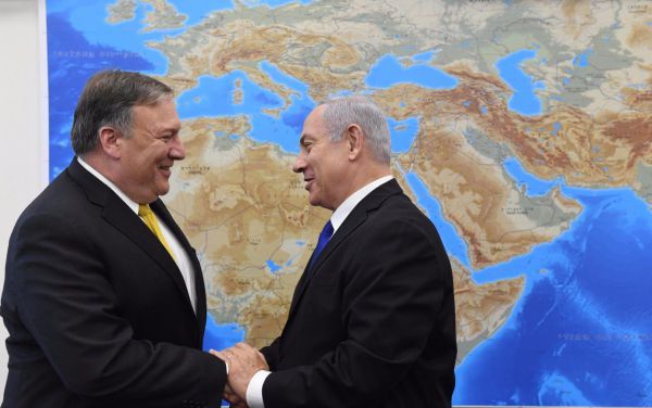 צפו: מזכיר המדינה במפגש ראשון עם נתניהו