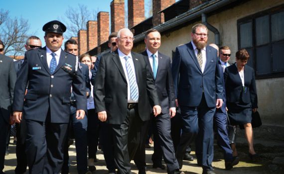 ריבלין הטיח בנשיא פולין: "נתתם יד להשמדת יהודים"