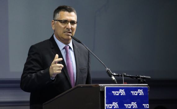 סער: "שתי מדינות לשני עמים- סיסמא, לא פתרון"