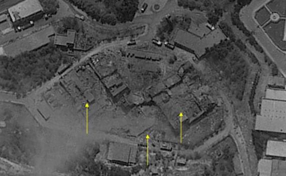 תמונות הלוויין חושפות: אלו היעדים שהותקפו בסוריה