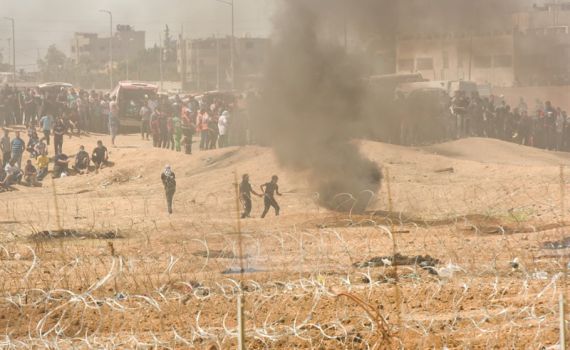 צה"ל ביצע ירי אזהרה לעבר חוליית מחבלים