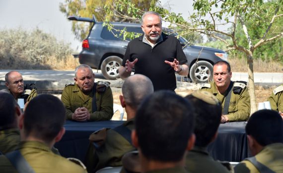 ליברמן מבהיר: "הנהגת חמאס זו חבורת קניבלים"