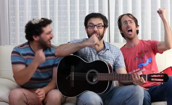 'שיר חתונה': צפו בחדש של חבורת 'אנדרדוס'