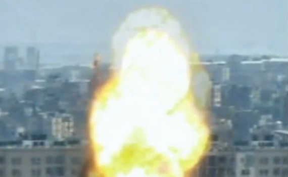 צפו: צה"ל משמיד עמדה של חמאס ותוקף חולית מחבלים