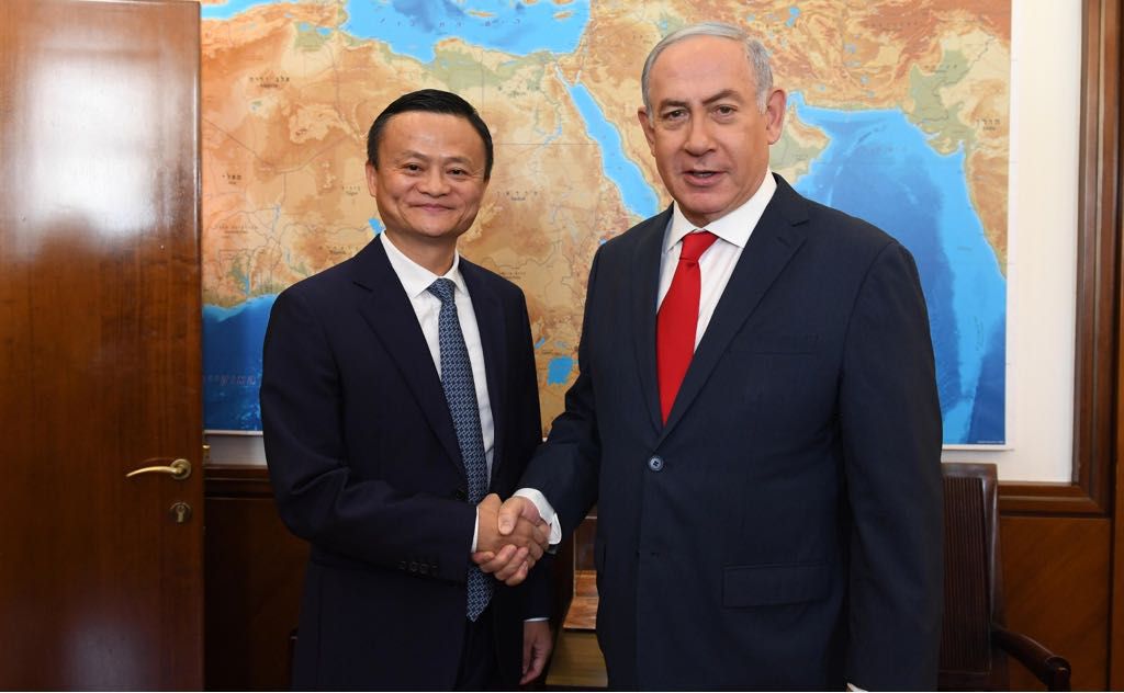 מסין לירושלים: נתניהו נפגש עם יו"ר עליבאבא