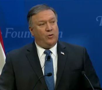 פומפאו: "לא נאפשר לאיראן לאיים על ביטחון העולם"