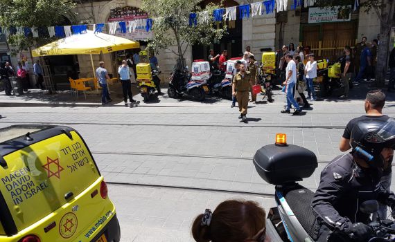 פצוע בפיגוע דקירה בירושלים